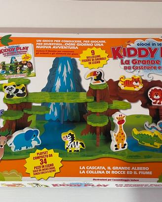 Gioco in legno Kiddy play La grande foresta
