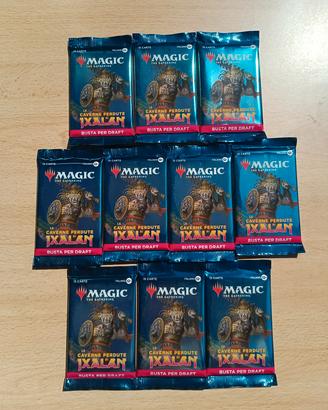 Magic X10 Bustine Draft Caverne Perdute Ixalan ITA