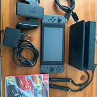 Nintendo switch+ accessori + un gioco