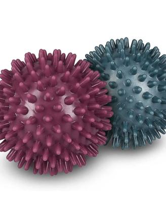 2 Pezzi Palline Massaggio, 9,5cm + 7cm Riccio