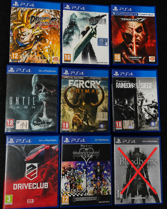 Videogiochi PS4, NDS, N3DS, PC