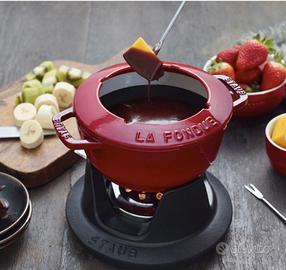 Set per fonduta Staub ciliegia 8-pz.