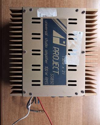 Amplificatore auto vintage Project ssb50 funziona