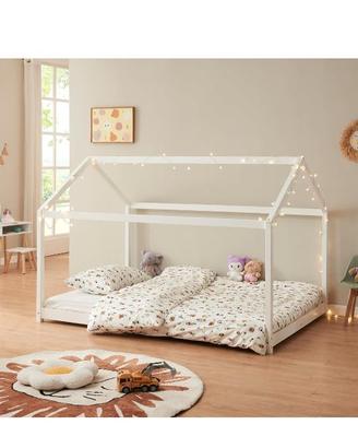 LETTO MONTESSORI UNA PIAZZA E MEZZA COMPRESO DI MA