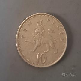 Moneta da 10 pence (Regno Unito, 1992)