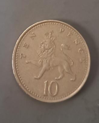 Moneta da 10 pence (Regno Unito, 1992)