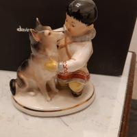 statuetta porcellana Lomonosov