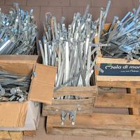 Staffa tegola acciaio inox 