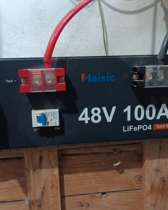 Batteria haisic 48v 100 ah