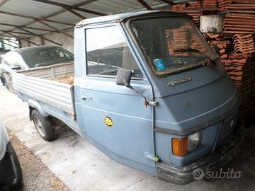 RICAMBI PIAGGIO APE CAR DIESEL 703 CASSONE ANNO 19