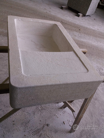 Lavello da esterno in marmo