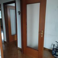 Porte interne legno con vetro