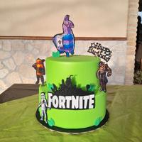 torta scenografica Fortnite