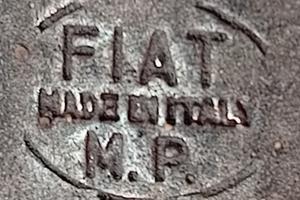 VECCHIO CRIC CRICCO MARTINETTO FIAT ANNI 60