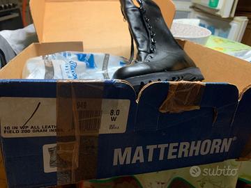 anfibi MATTERHORN origonali americani Abbigliamento e Accessori In vendita a Barletta Andria Trani