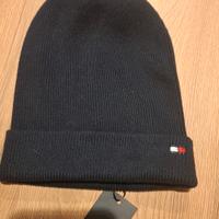 Berretto blu scuro Tommy Hilfiger 