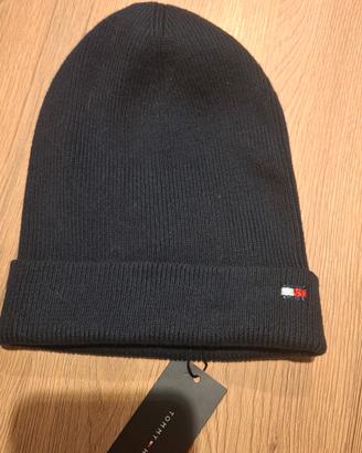 Berretto blu scuro Tommy Hilfiger 