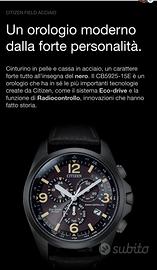 Nuovo Field Acciaio CB5925-15E eco Drive 43 m.m.