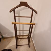 Servomuto (portàbiti) vintage in legno