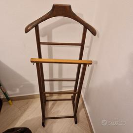 Servomuto (portàbiti) vintage in legno