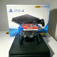 PlayStation 4 slim + Volante Thrustmaster T80 