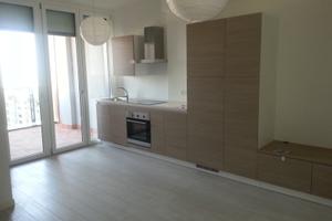Monolocale arredato con loggia abitabile