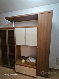 parete attrezzata nuova come in foto