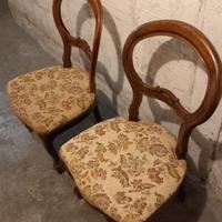 4 sedie originali Luigi Filippo 