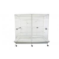 Gabbia pappagalli Majestic White Cage, Bianca