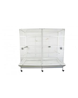 Gabbia pappagalli Majestic White Cage, Bianca