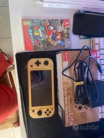 nintendo switch hyrule edition + mario odissey