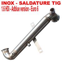DOWNPIPE Opel Crossland X 1.6 CDTi 100 120 cv PS2