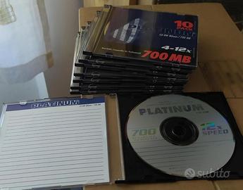 8 CD-RW da 700MB Platinum