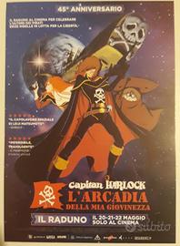 Locandina cinema CAPITAN HARLOCK originale