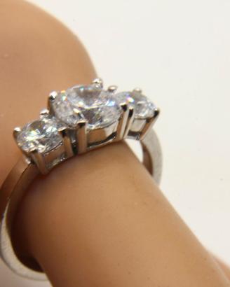 Trilogy splendido anello argento