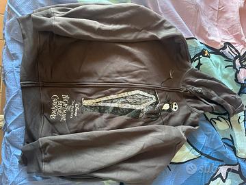 Felpa zip e cappuccio