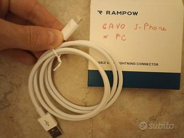 Cavo Lightning USB per iPhone / iPad – Marca Rampo