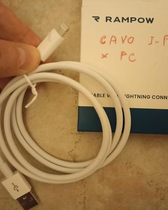 Cavo Lightning USB per iPhone / iPad – Marca Rampo