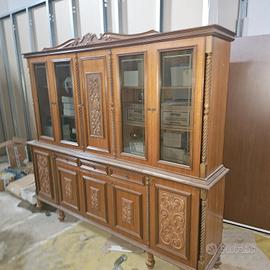 Credenza con vetrina anni ' 70