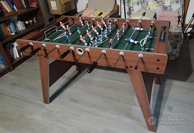 Biliardino in legno Leomark