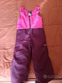 Salopette sci bimba 