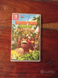 Gioco Nintendo Switch Donkey Kong country returns