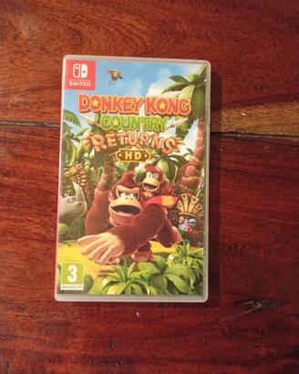 Gioco Nintendo Switch Donkey Kong country returns