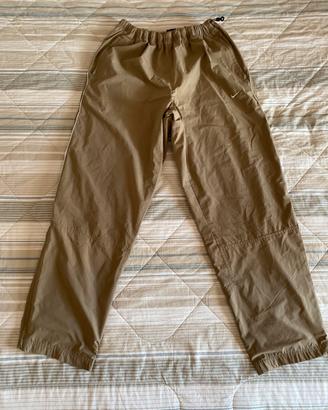 Pantalaccio Nike uomo felpato col. beige taglia L