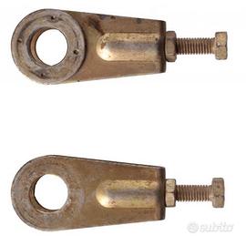 Coppia tendicatena moto con foro perno da 17,5