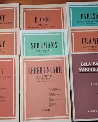 SPARTITI PER PIANOFORTE 