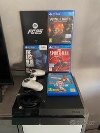 PS4 500GB + Controller e Giochi inclusi