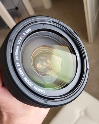 Canon EF 24-70 f2.8 II obiettivo