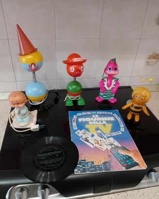 pupazzi vintage della televisione 
