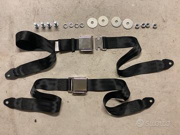 Cintura Ford Mustang stile aereonautica due punti